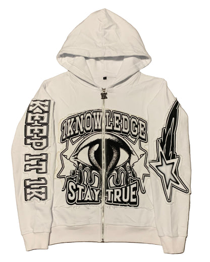 1K Visionary White Jacket